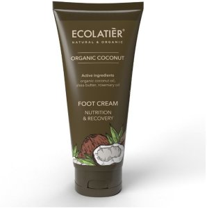 Ecolatier Krem do stóp odżywczo-regenerujący Kokos 100ml 1