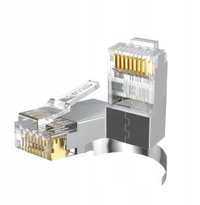 Unitek Wtyk modularny Pass-Through RJ45 Cat. 7, 50szt. OT1094ATP01 1