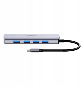 HUB USB Unitek Hub 4w1 USB-C 10 Gbps, 4x USB-A H1112EGY01 6