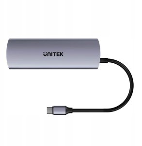 Unitek Hub 4w1 USB-C 10 Gbps, 2x USB-A i 2x USB-C H1112DGY01 4