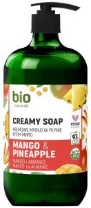 Bio Naturell Mydło kremowe w płynie Mango i Ananas 946ml 1