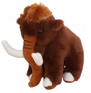 Pluszowa Maskotka Przytulanka Mamut Brązowy 20cm 1