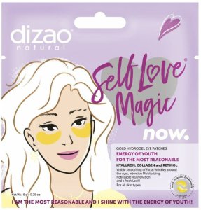 Dizao Self love Hydrożelowe płatki pod oczy Kolagen i retinol 8g 1