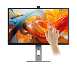 Alogic Clarity Pro Touch 27 UHD 4K Monitor with 65W + 8MP Webcam 1