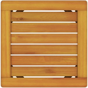 vidaXL Leżak słoneczny z stolikiem z litego drewna akacjowego, Leżak słoneczny z litego drewna akacjowego 8