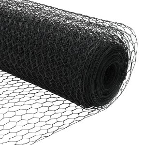vidaXL vidaXL Słupki ogrodowe 22 szt. U-Channel Szary 160 cm Stal, vidaXL Płot sześciokątny Szary 1.6x50 m Stal 9