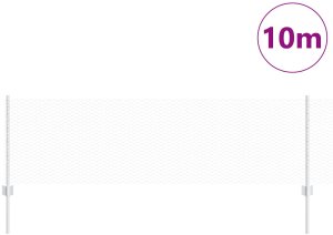 Słupki ogrodzeniowe vidaXL 5 szt. U-Channel 60 cm stal ocynkowana, Ogrodzenie sześciokątne vidaXL 0.6x10 m stal ocynkowana 3