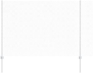 vidaXL Słupki ogrodzeniowe 10 szt. U-Channel 160 cm Ocynkowana stal, Ogrodzenie hexagonalne 1.6x10 m Ocynkowana stal 6