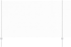 vidaXL 22 szt. słupków ogrodzeniowych 140 cm z U-Channel ze stali ocynkowanej, Ogrodzenie sześciokątne 1,4x50 m ze stali ocynkowanej 6