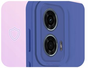 Etui do Motorola Moto G24 Power (Osłona Kamery, Granatowe, Ochronne, Case) 3