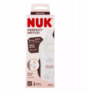 NUK BUTELKA PP 260ML SIL SM M PM 10742026 1/6 6