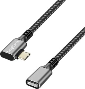 Kabel USB3.2 Gen1 TypeC do USB-C/F, PD, 2m 1