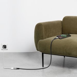 Kabel USB LogiLink USB-C - USB-C 1 m Czarny (CUA0108) 3