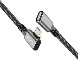 Kabel USB LogiLink USB-C - USB-C 1 m Czarno-srebrny (CUA0111) 2