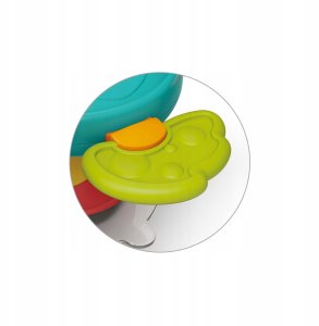 Sefa Verlag BABYONO 1584 ZABAWKA SENSORYCZNA Z PRZYSSAWKĄ TURTLE 4