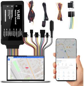 Lokalizator GPS 4G/2G, flot pojazdów, zaawansowany (VL802) + Karta telemetryczna + Serwis Tracksolid Pro na 1 rok 1