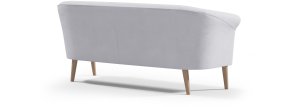 Sofello Sofa ESPERO styl skandynawski 3 osobowa welur z guzikami monolith 84 2