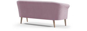 Sofello Sofa ESPERO styl skandynawski 3 osobowa welur z guzikami manila 09 2