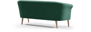 Sofa ESPERO styl skandynawski 3 osobowa welur monolith 37 2