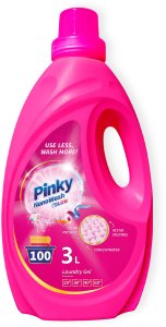 Żel do prania tkanin kolorowych 3L 100 prań NanoWash Color PINKY 1