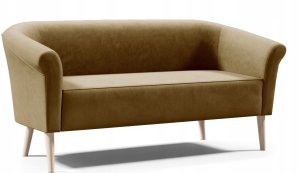 Sofa ESPERO styl skandynawski 3 osobowa welur monolith 48 1