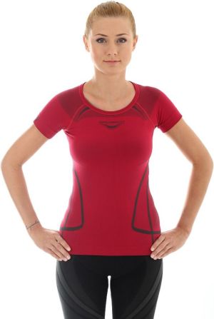 Brubeck Koszulka damska z krótkim rękawem "SWIFT" czerwona r. S (SS10820) 1