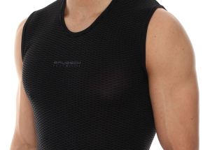 Brubeck Koszulka męska base layer bez rękawów czarna r. S (SL10100) 7