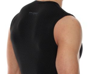 Brubeck Koszulka męska base layer bez rękawów czarna r. S (SL10100) 8