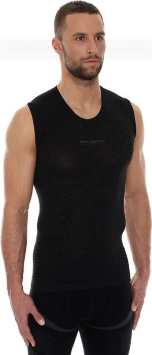 Brubeck Koszulka męska base layer bez rękawów grafitowa r. L (SL10100) 1