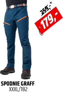 Spodnie outdoorowe Graff 708-3 6