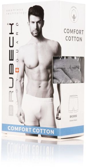 Brubeck BoksBokserki męskie shortbox Comfort Cotton niebieskie r. XXL (BX10050A) 7