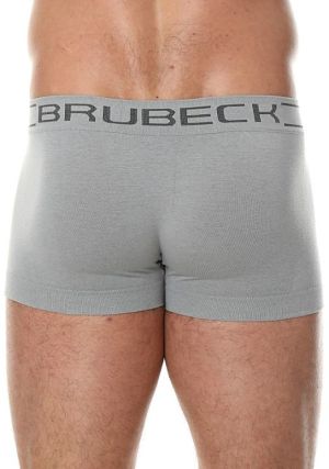 Brubeck Bokserki męskie shortbox Comfort Cotton szare r. S (BX10050A) 6