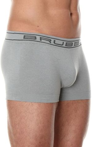 Brubeck Bokserki męskie shortbox Comfort Cotton szare r. S (BX10050A) 7