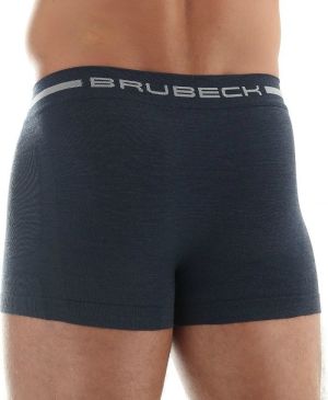 Brubeck Bokserki męskie Comfort Wool Merino granatowe r. L (BX10430) 2