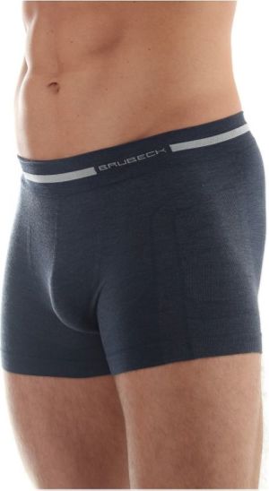 Brubeck Bokserki męskie Comfort Wool granatowe r. M (BX10430) 2