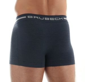 Brubeck Bokserki męskie Comfort Wool granatowe r. M (BX10430) 8