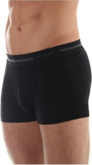 Brubeck Bokserki męskie Comfort Wool czarne r. S (BX10430) 2