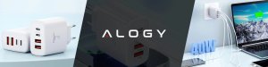 Ładowarka Alogy Ładowarka sieciowa 40W 2x USB 2x USB-C Alogy Super Fast Charger Szybkie ładowanie PowerDelivery PD Biała 14