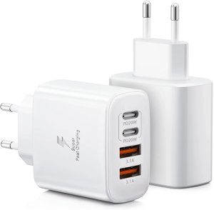 Ładowarka Alogy Ładowarka sieciowa 40W 2x USB 2x USB-C Alogy Super Fast Charger Szybkie ładowanie PowerDelivery PD Biała 15