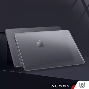 Etui ochronne do Apple Macbook Air 15 M2/M3/M4 2023/2024/2025 Alogy AirGuard Elastyczna obudowa Matowa Czerń 12