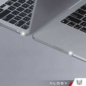 Etui ochronne do Apple Macbook Air 15 M2/M3/M4 2023/2024/2025 Alogy AirGuard Elastyczna obudowa Matowa Czerń 13