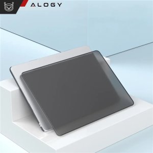 Etui ochronne do Apple Macbook Air 15 M2/M3/M4 2023/2024/2025 Alogy AirGuard Elastyczna obudowa Matowa Czerń 15