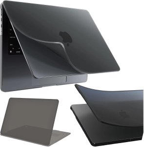 Etui ochronne do Apple Macbook Air 15 M2/M3/M4 2023/2024/2025 Alogy AirGuard Elastyczna obudowa Matowa Czerń 7