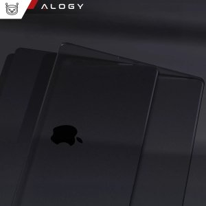 Etui ochronne do Apple Macbook Pro 16 - M1/M2/M3/M4 2021-2024 2025 Alogy AirGuard Elastyczna obudowa Matowa Czerń 11
