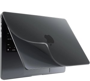 Etui ochronne do Apple Macbook Pro 16 - M1/M2/M3/M4 2021-2024 2025 Alogy AirGuard Elastyczna obudowa Matowa Czerń 14