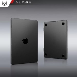 Etui ochronne do Apple Macbook Pro 16 - M1/M2/M3/M4 2021-2024 2025 Alogy AirGuard Elastyczna obudowa Matowa Czerń 2