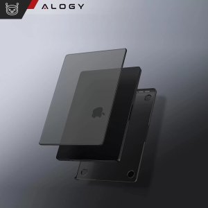 Etui ochronne do Apple Macbook Pro 16 - M1/M2/M3/M4 2021-2024 2025 Alogy AirGuard Elastyczna obudowa Matowa Czerń 6