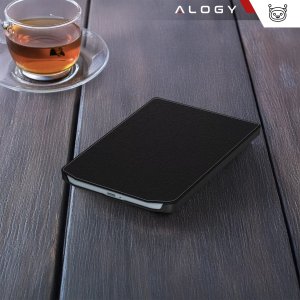 Pokrowiec Alogy Etui ochronne na czytnik E-Book ProBook Cover obudowa do PocketBook Verse 629 / Verse Pro 634 / Verse Lite 619 Czarne 5