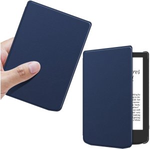 Pokrowiec Alogy Etui ochronne na czytnik E-Book ProBook Cover obudowa do PocketBook Verse 629 / Verse Pro 634 / Verse Lite 619 Granatowe 11