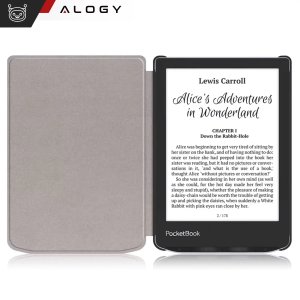 Pokrowiec Alogy Etui ochronne na czytnik E-Book ProBook Cover obudowa do PocketBook Verse 629 / Verse Pro 634 / Verse Lite 619 Granatowe 6
